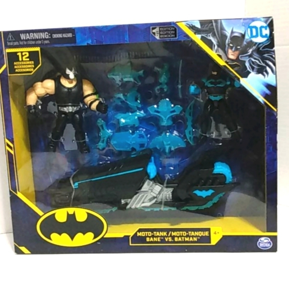 DC COMICS BANE VS. BATMAN MOTO TANK NWT